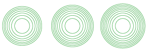  7-8-9 concentric circles 