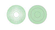  circles 1 and 2 
