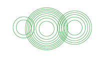  overlapping concentric 
