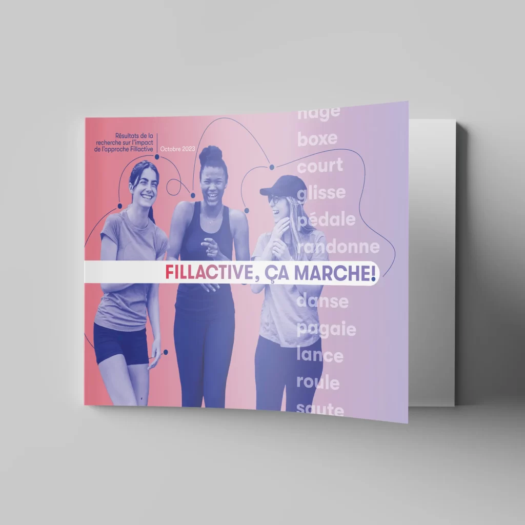 Cover of the report “Fillactive, ça marche!”.